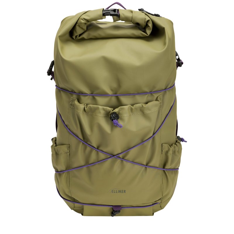 ELLIKER Ryggsäck Rolltop Buckden  Khaki 3