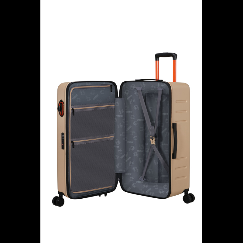 American Tourister Kuffert Trailon Trunk Beige 73 CM 5