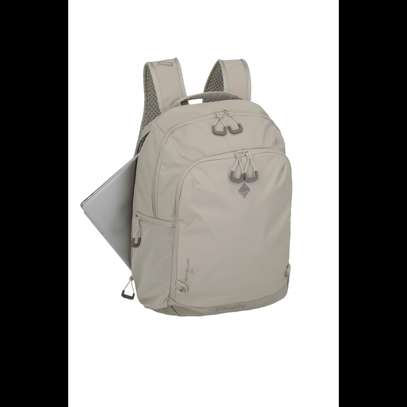 travelite Ryggsäck Venture Line Beige 15" 4