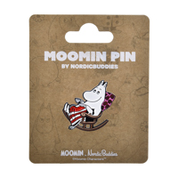 Nordic Buddies Brosch Pin Muminmamman Röd/Vit 1