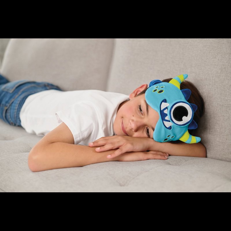 Go Travel Sovebriller Monster Snuggle Blå/Grøn 2