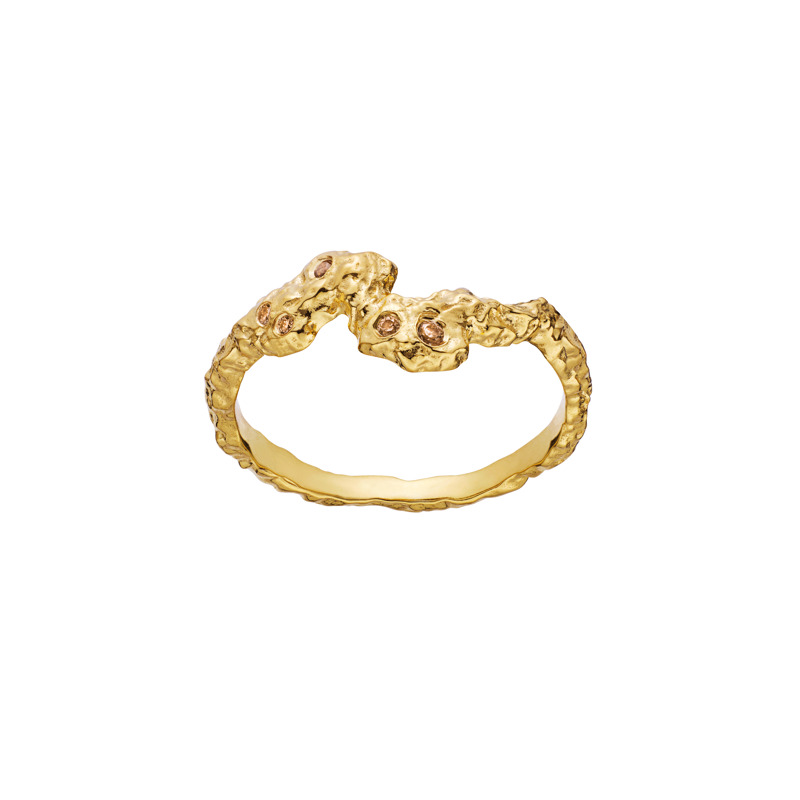 Maanesten Ring Frida Guld Str. 57 1