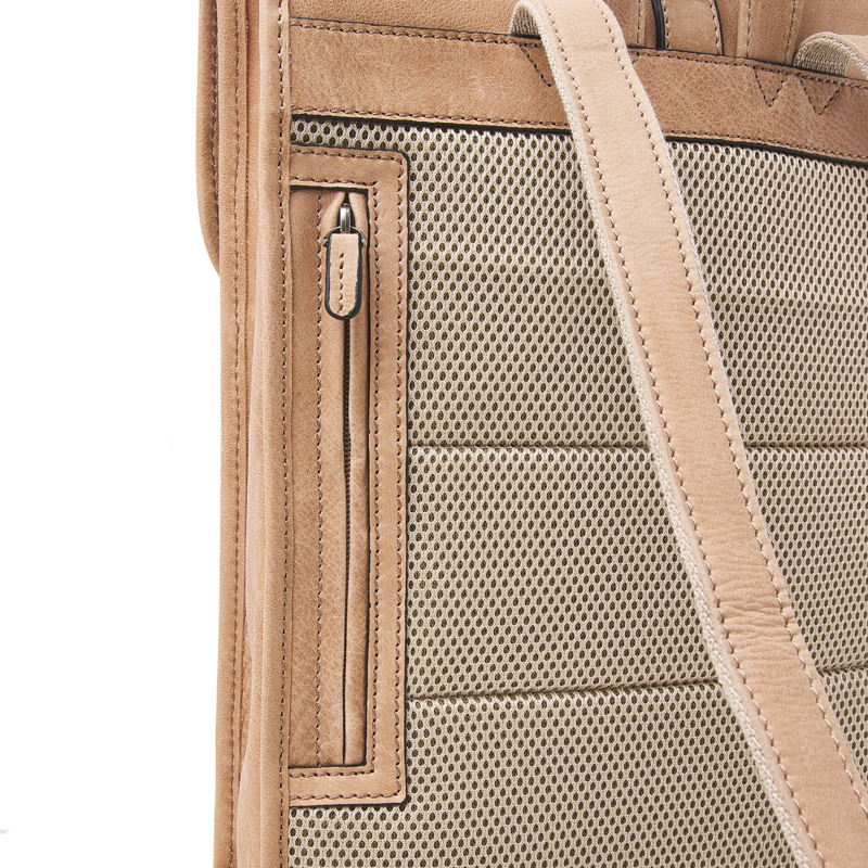 Castelijn & Beerens Rygsæk Beige 15" 4