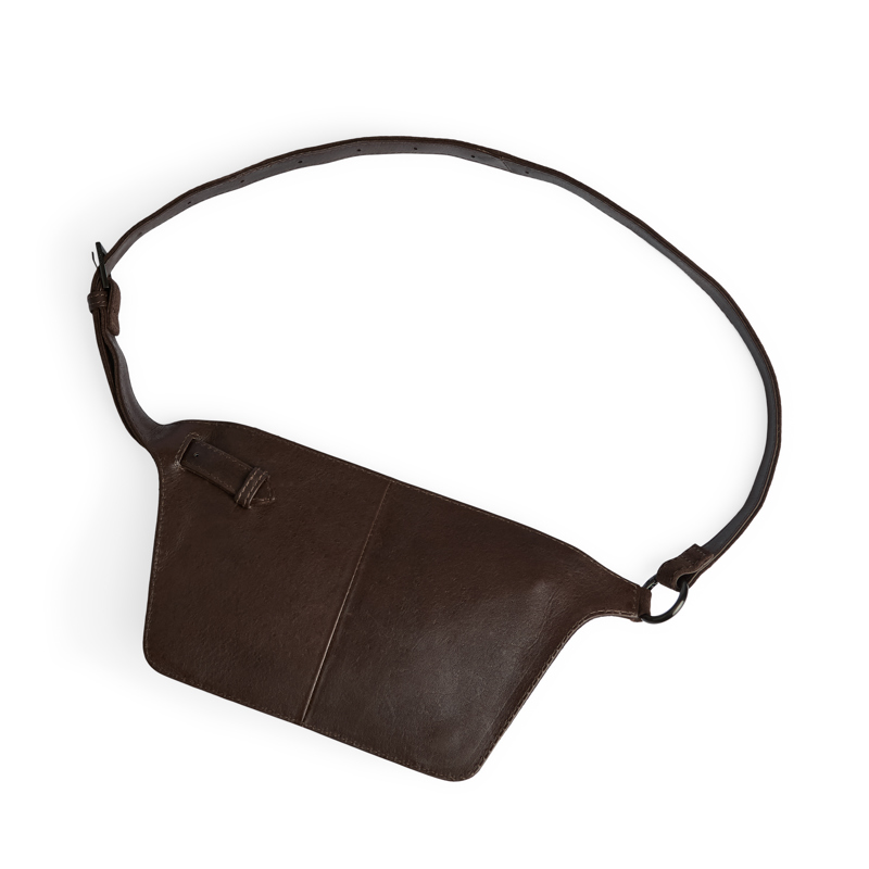 MARKBERG Midjeväska ZayaMBG Suede M. Brun 4