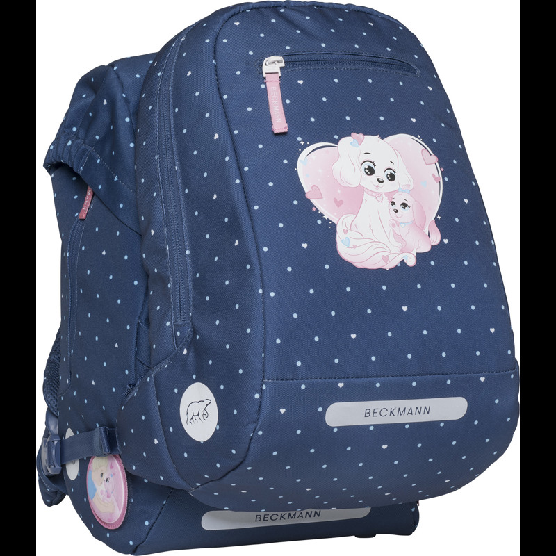 Beckmann Skolväskeset Pet Friends Blue M. blå 7