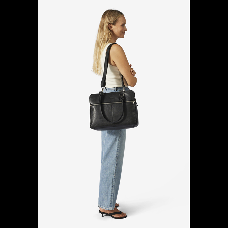 Adax Computertaske Gerda Napoli Sort 14" 6