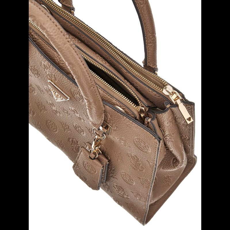 Guess Handväska Cresidia Society  Taupe 3