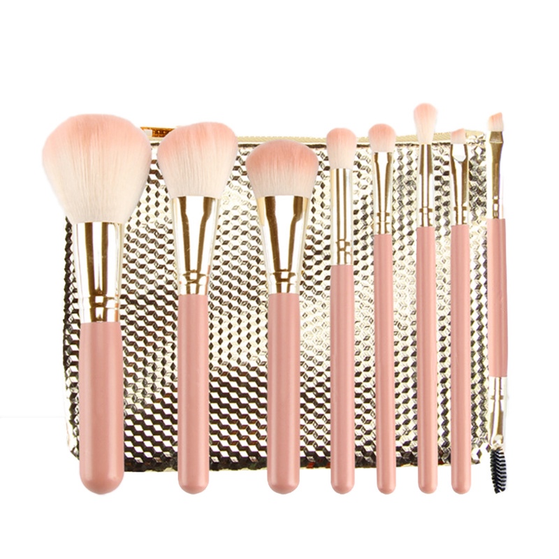 Technique Pro Makeupbørste Sæt Advanced Face Pink 1