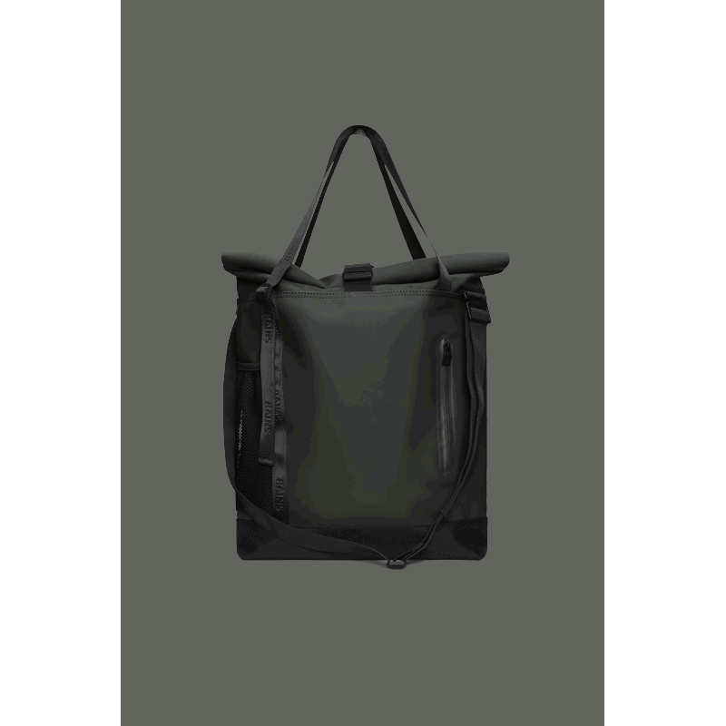 RAINS Tote Bag Trail Rolltop W3 Grøn 3