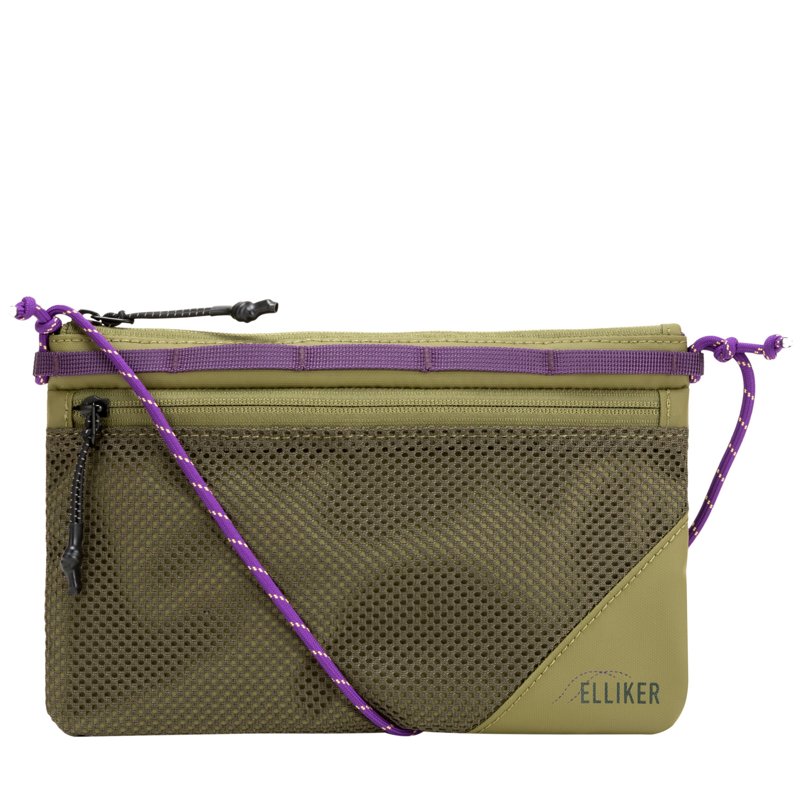 ELLIKER Skuldertaske Caley  Khaki 1