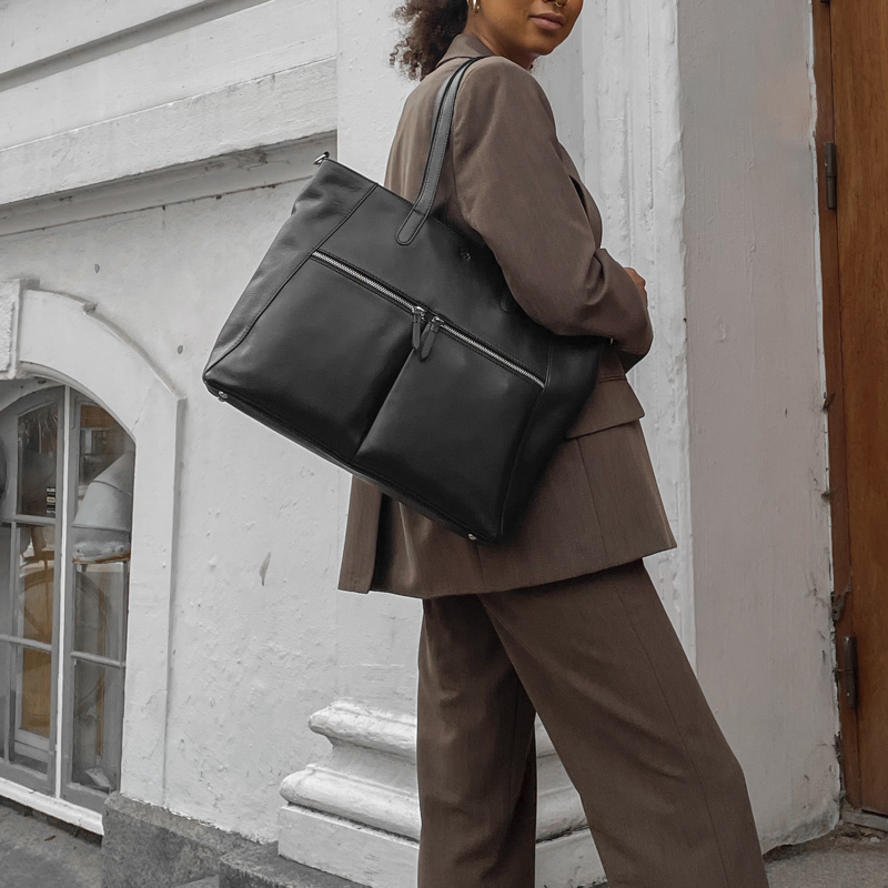 Aura Computertaske Paris Sort 15" 2