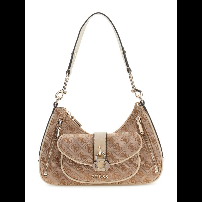Guess Skuldertaske Jessa Sand/brun 1