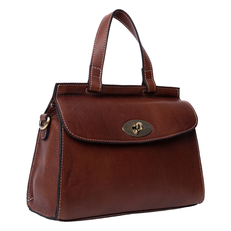 RE:DESIGNED Crossbody Saya Medium Cognac 3