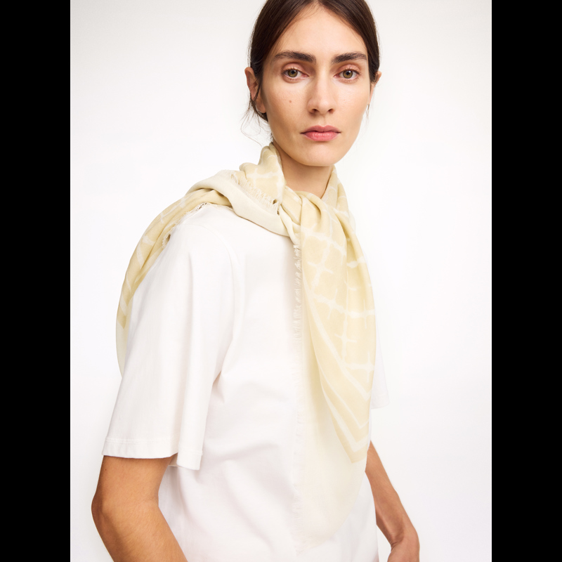 By Malene Birger Scarf Cornelis  Creme 2