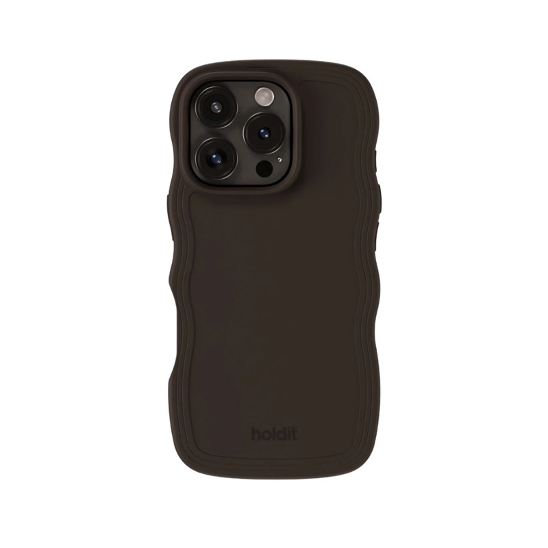 Holdit Mobilcover Wavy M. Brun Iphone 16 Pro Max 1
