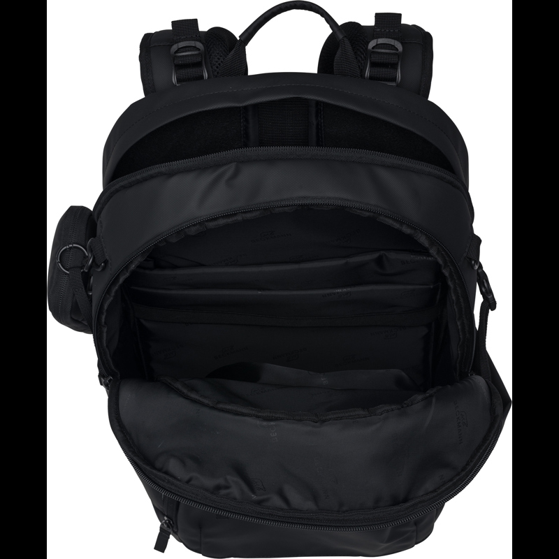 Beckmann Skoletaske Sport Air Bl Coated Sort 7