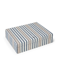 DAY ET Smykkeskrin Day Stripes Large Beige/blå 1