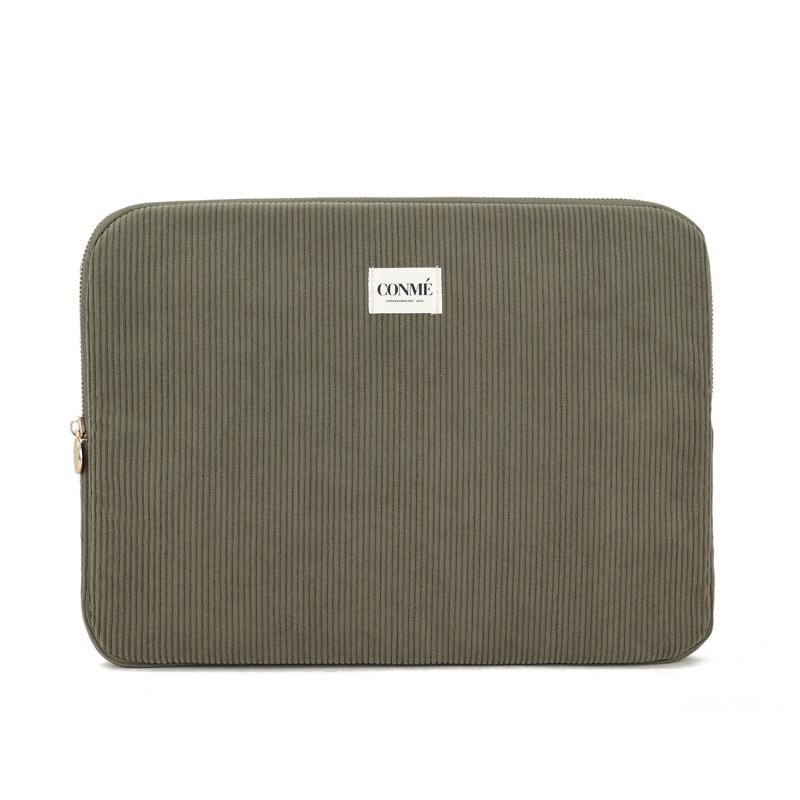 Conmé Computer sleeve fløjl Grøn 13" 1