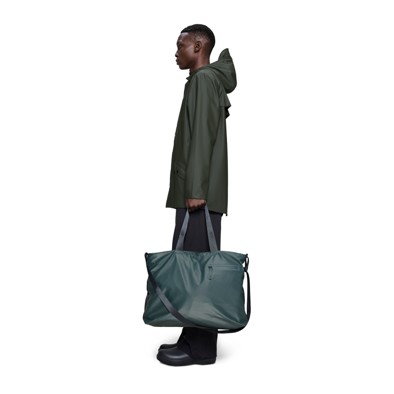 RAINS Skuldertaske Messenger T. Dash Blå Grå 2