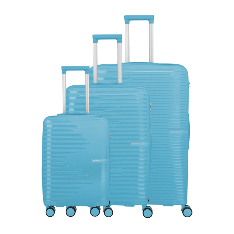 travelite Resväska set Pacific Blå/Ljusblå 3 stk. 1
