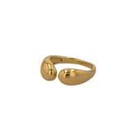 Winther Studio Ring Simple Goccia Guld 1
