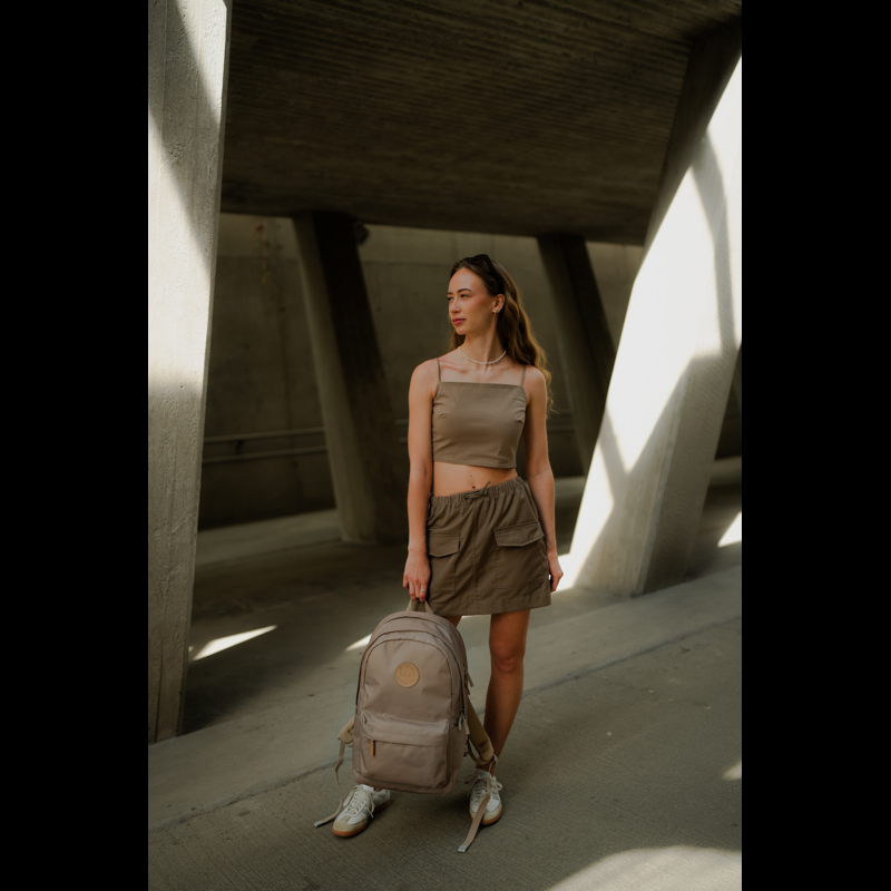 Beckmann Rygsæk City Beige 2