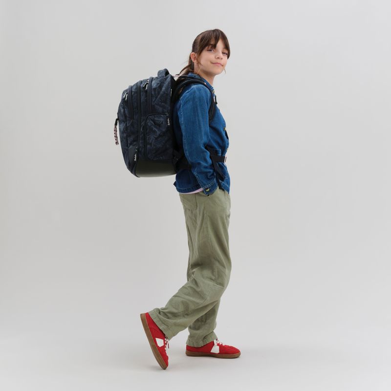 Satch Skoletaske Match Midnight Jun. Sort/pink 7