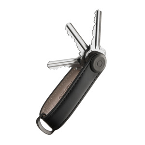 Orbitkey Nøgleholder Leather Sort