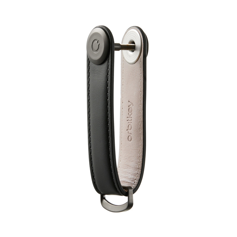 Orbitkey Nøgleholder Leather Sort 5