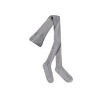 Molo Strumpbyxor Glitter Rib Grå Str. 86-92 1