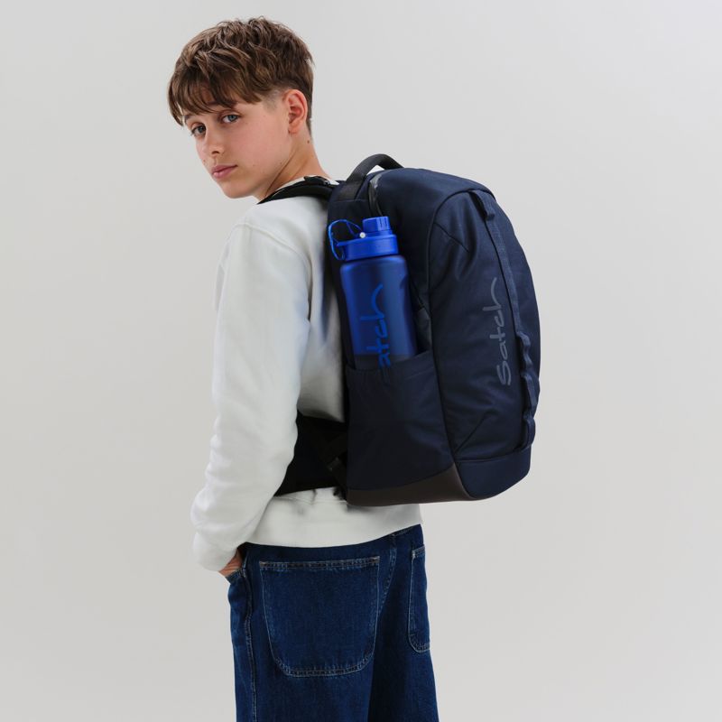 Satch Skolväska CON:NEXT Dark Blue M. blå 9
