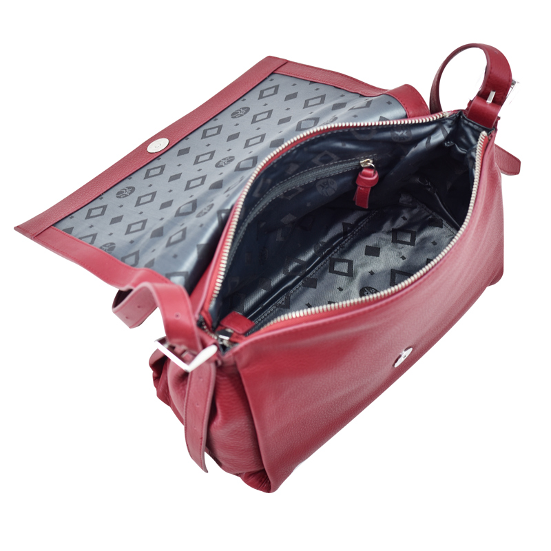 Adax Skuldertaske Claudia Sorano Bordeaux 3