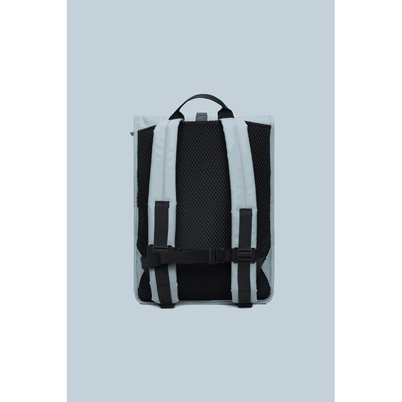RAINS Ryggsäck Rolltop Rucksack Ljusblå 4