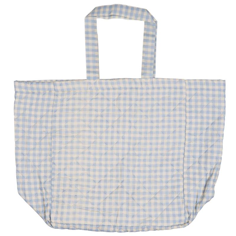 Ib Laursen Shopper Quiltet Ljusblå 1