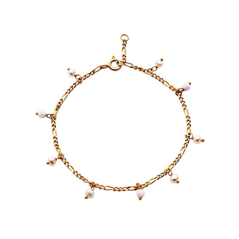 Maanesten Armbånd Lula White Guld
