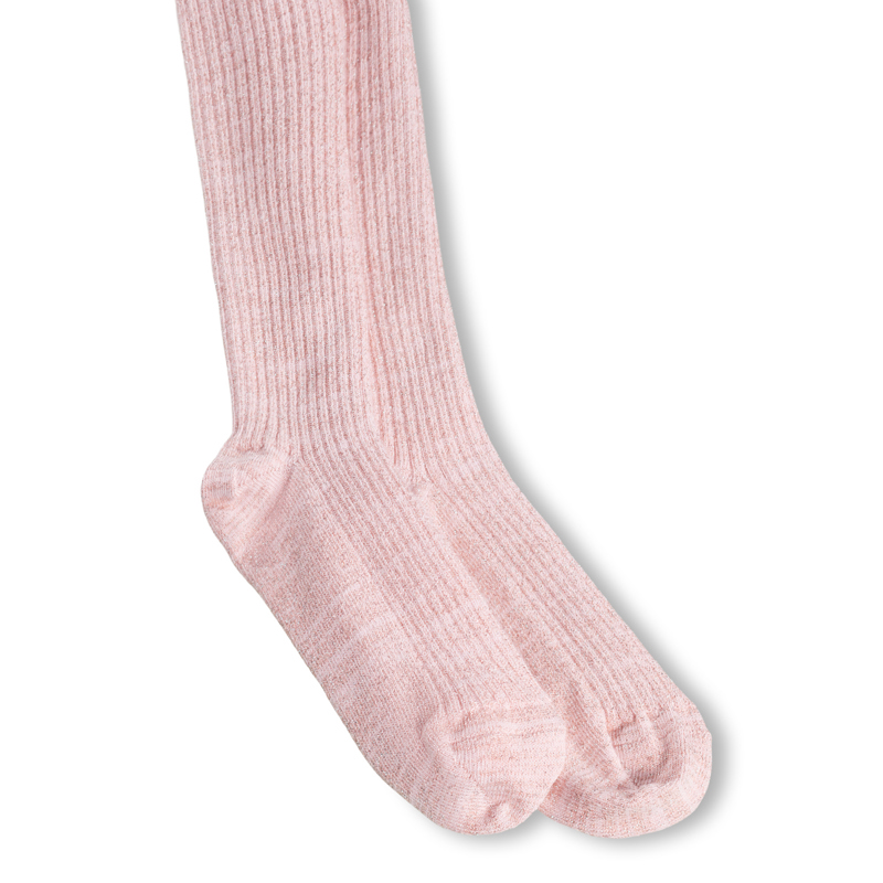 Molo Strumpbyxor Glitter Rib Rosa Str. 92-98 2