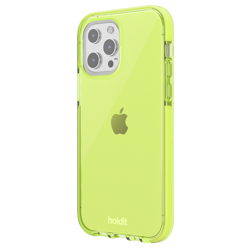 Holdit Mobilcover Seethru Grøn iPhone 13 Pro 3