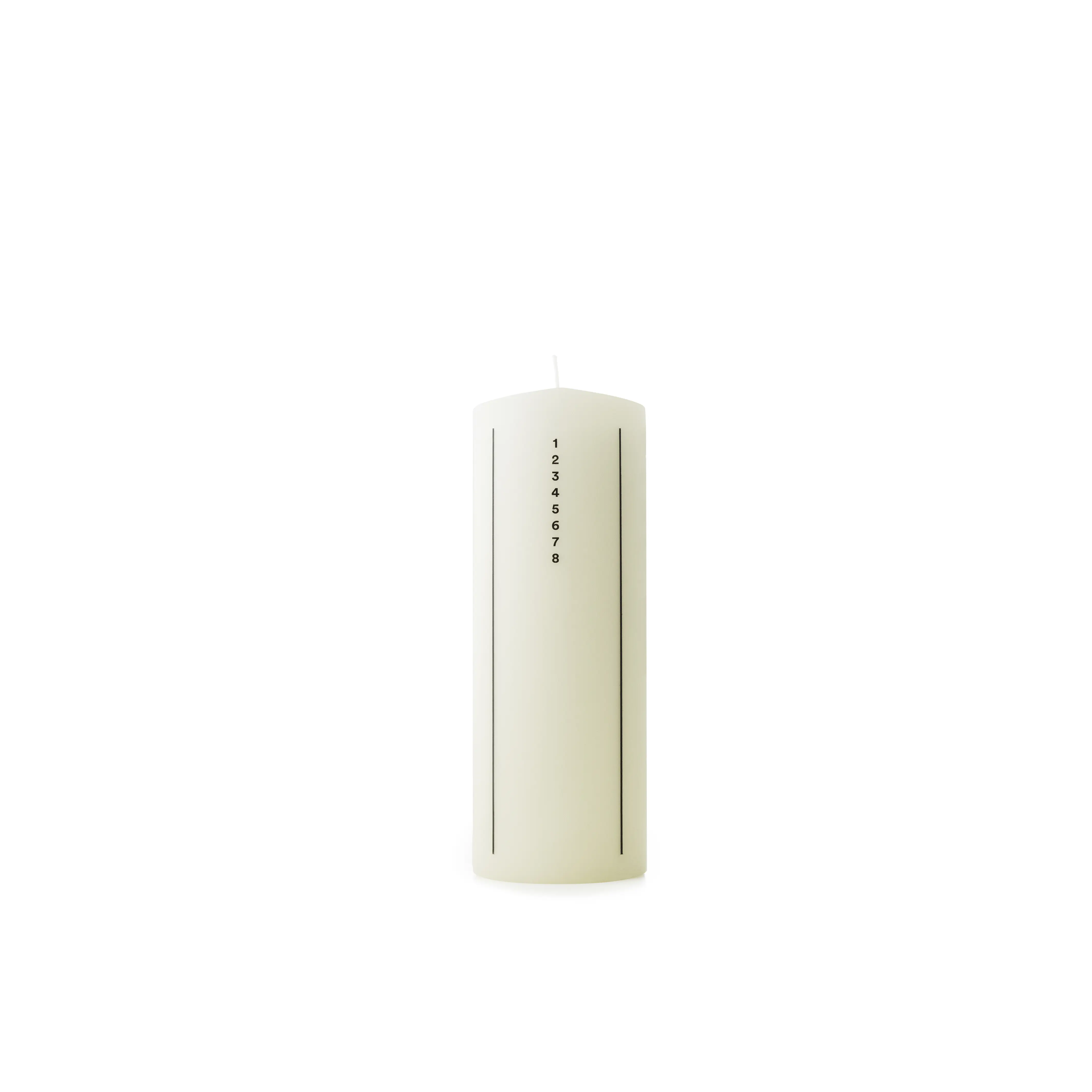 Normann Copenhagen Kalenderkerze Off White
