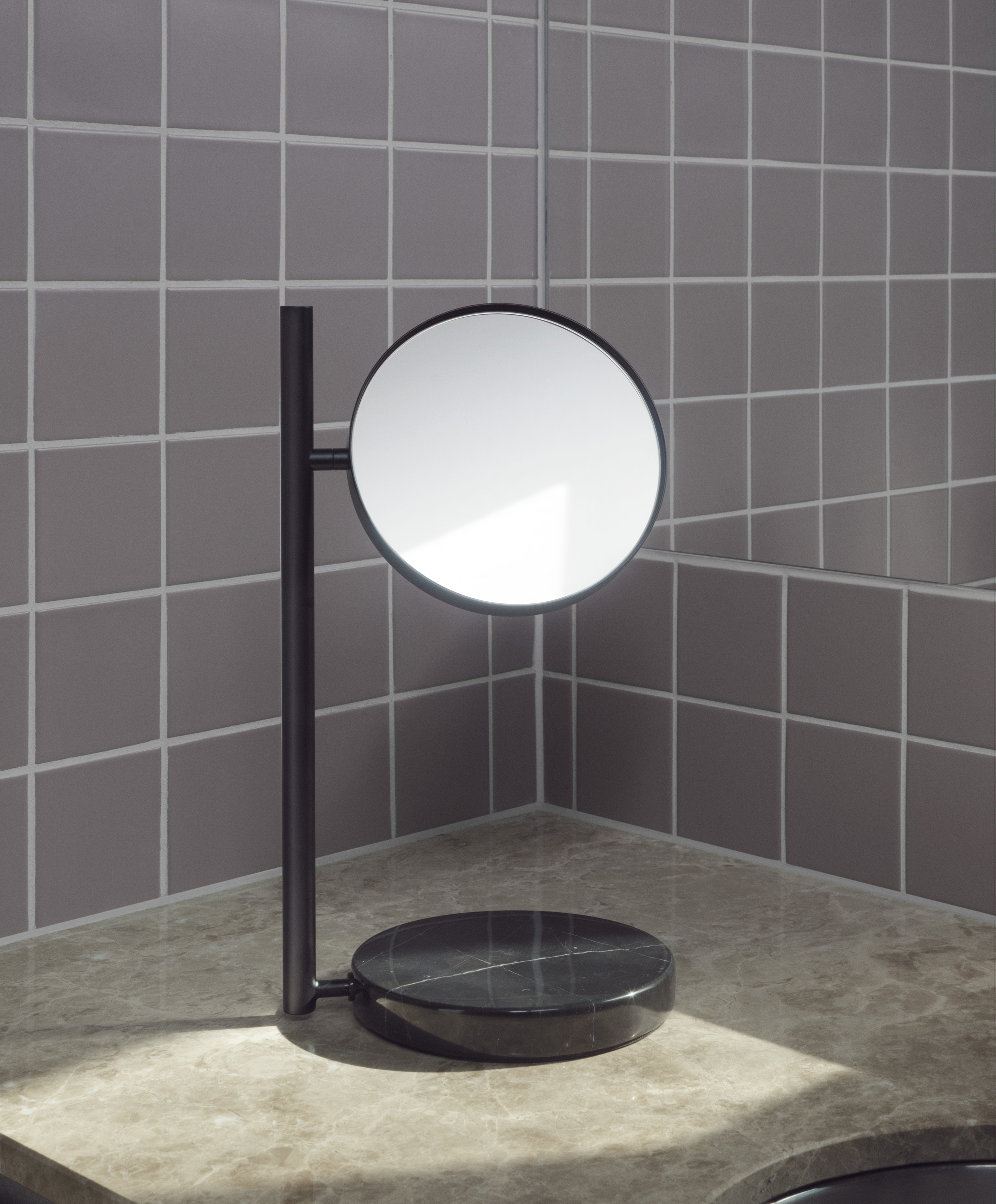 Pose Mirror Black by Normann Copenhagen, image 3