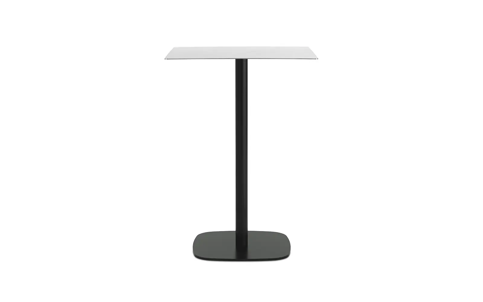 Form Café Tisch H94,5 60x60 cm Stahl