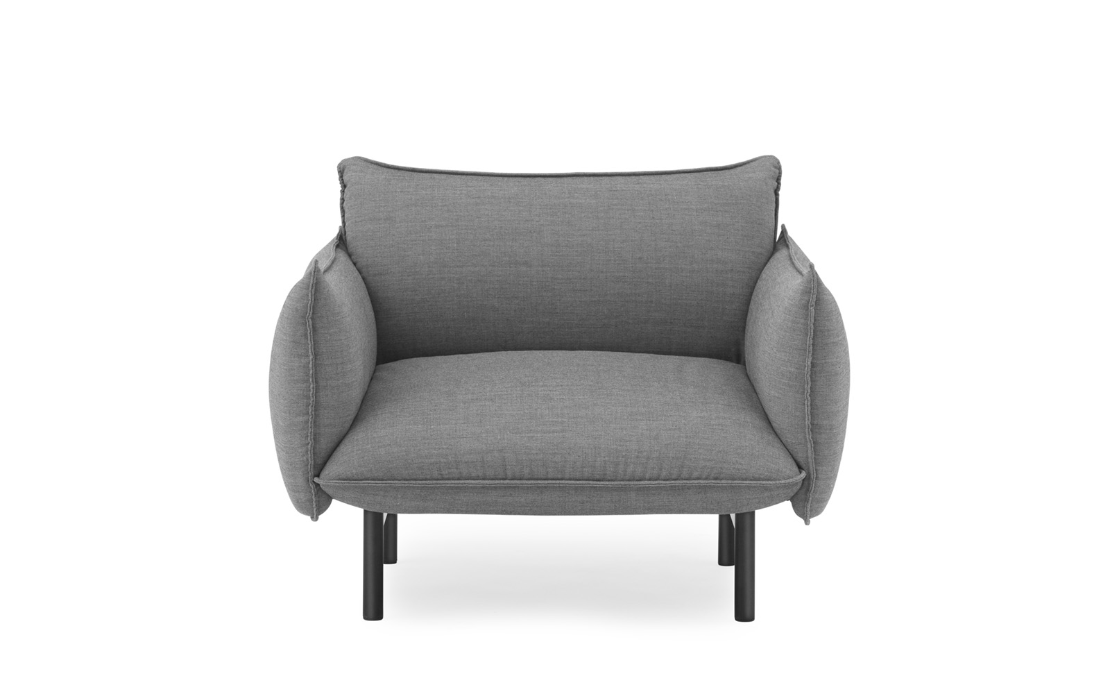 Ark Armchair Black Steel Canvas by Normann Copenhagen, image 2