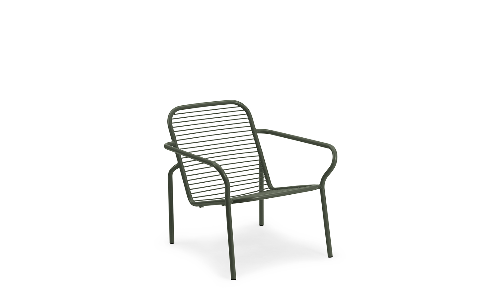 Vig Lounge Chair Dark Green | Normann Copenhagen