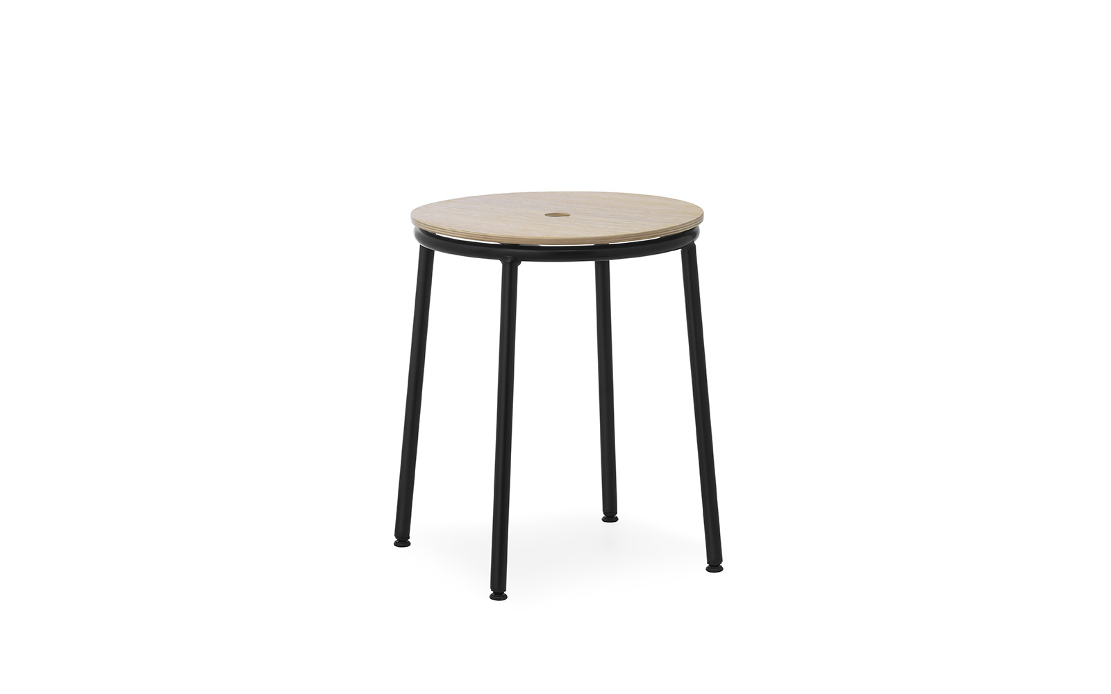 Circa Stool Black Oak