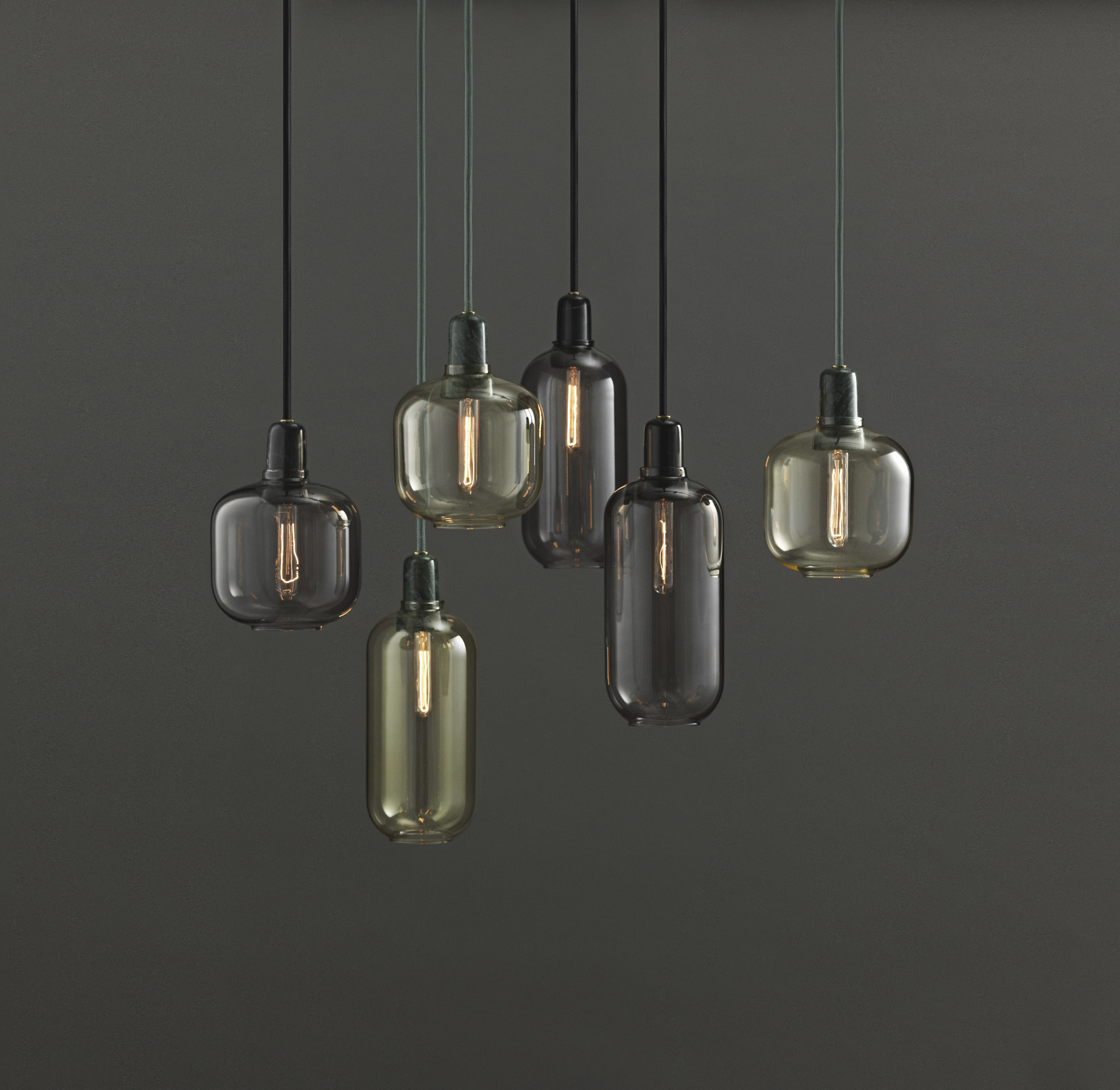 Amp Lamp Large EU Smoke/Black