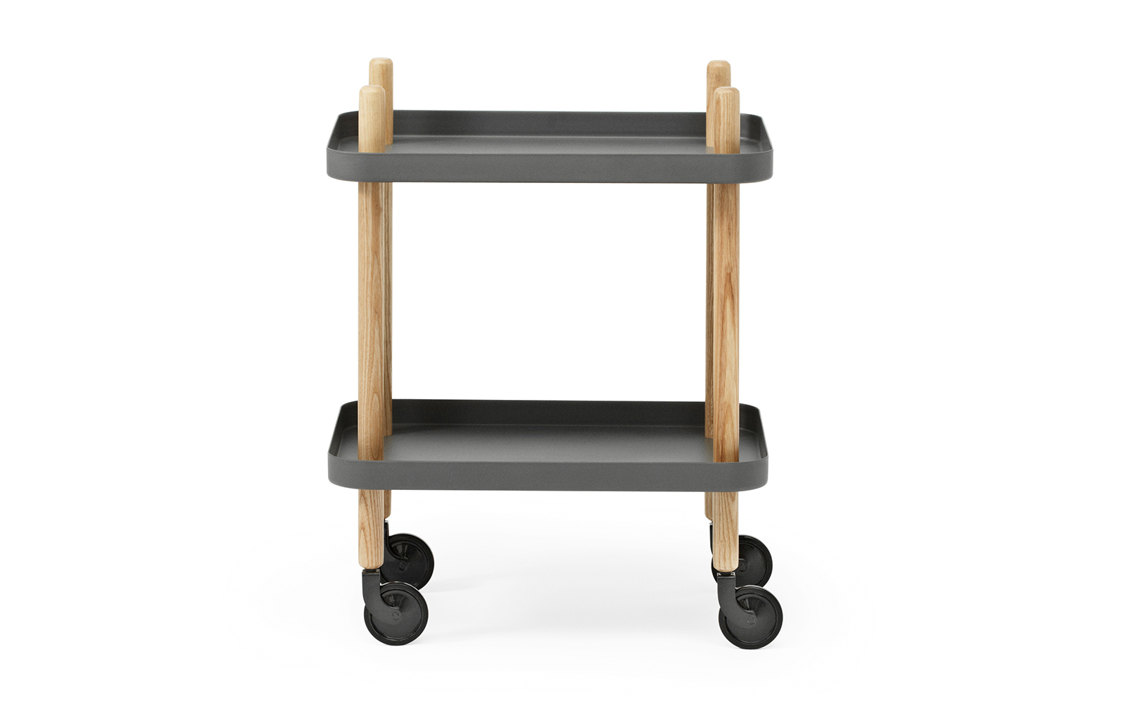 Block Table White/White