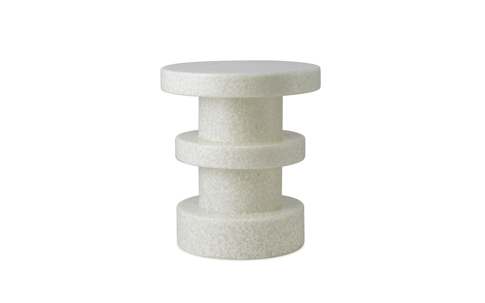 Bit Stool Stack White / White | Normann Copenhagen