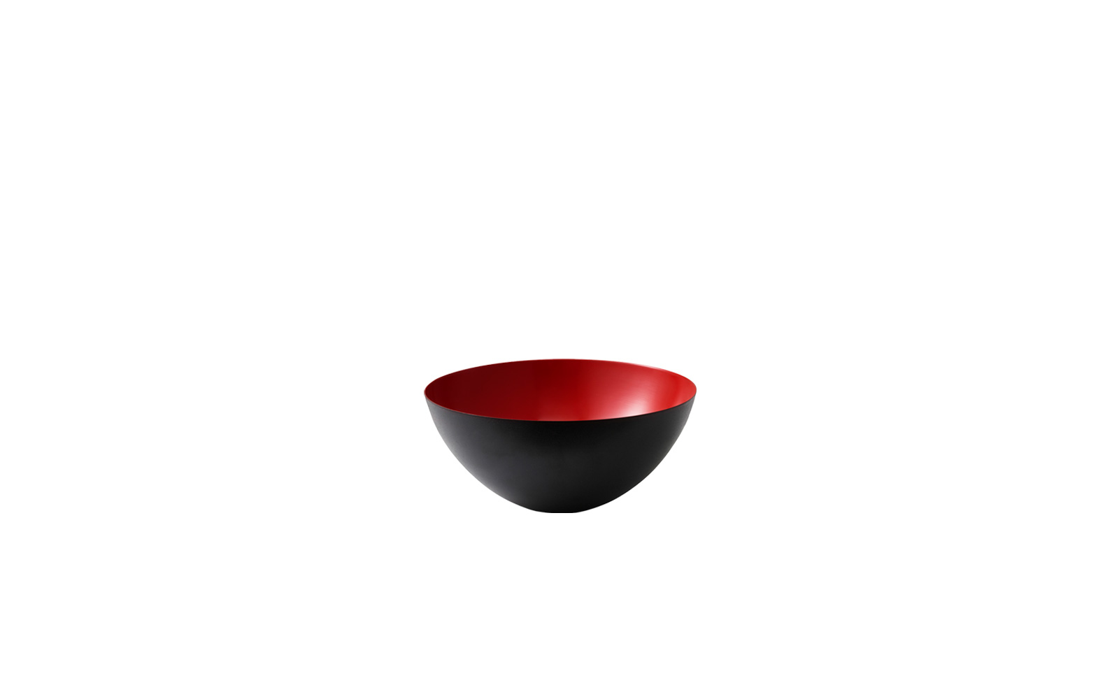Red Krenit Bowl Ø16 cm | A modern classic by Normann Copenhagen