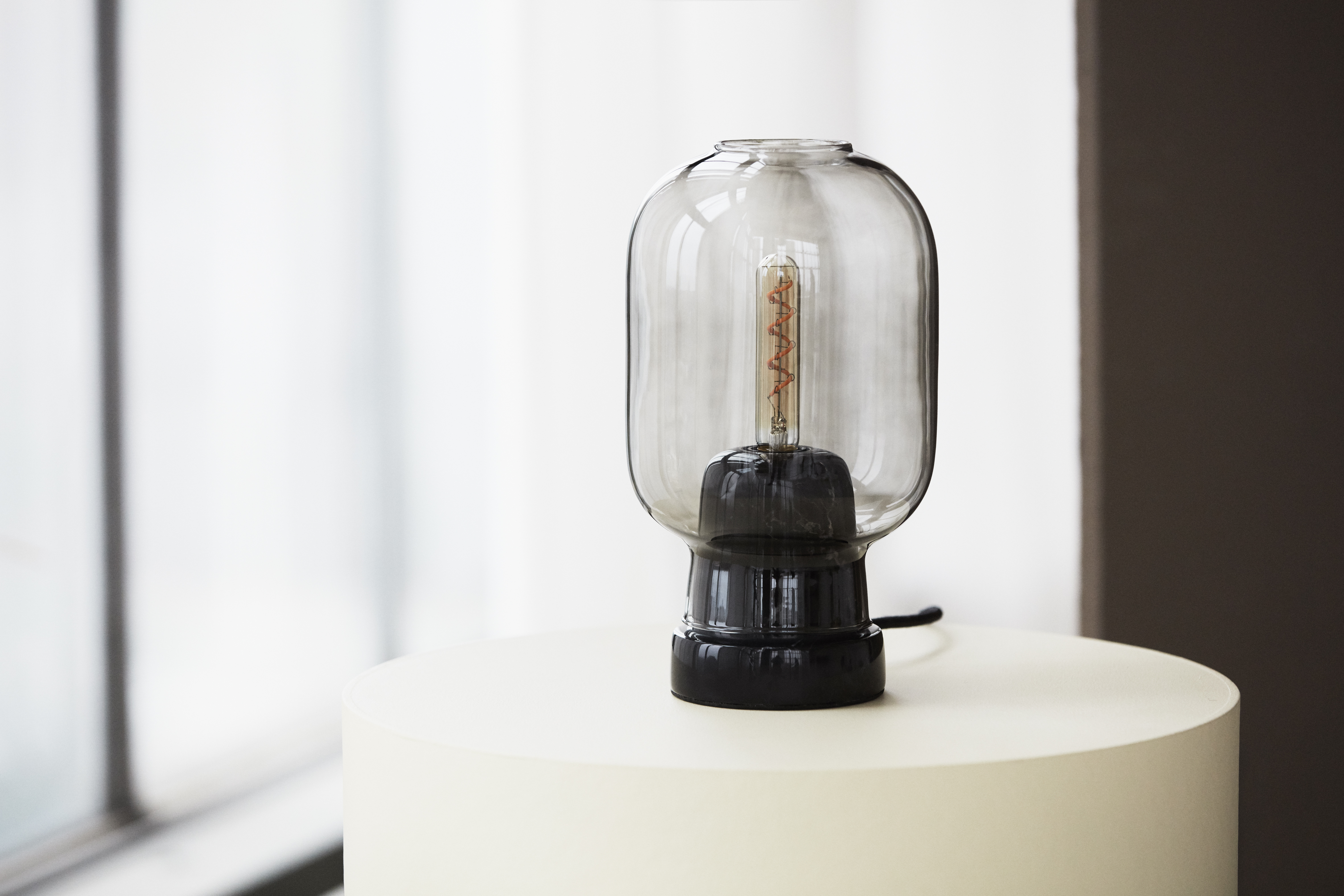Amp Table lamp | Modern Glass Table Lamp