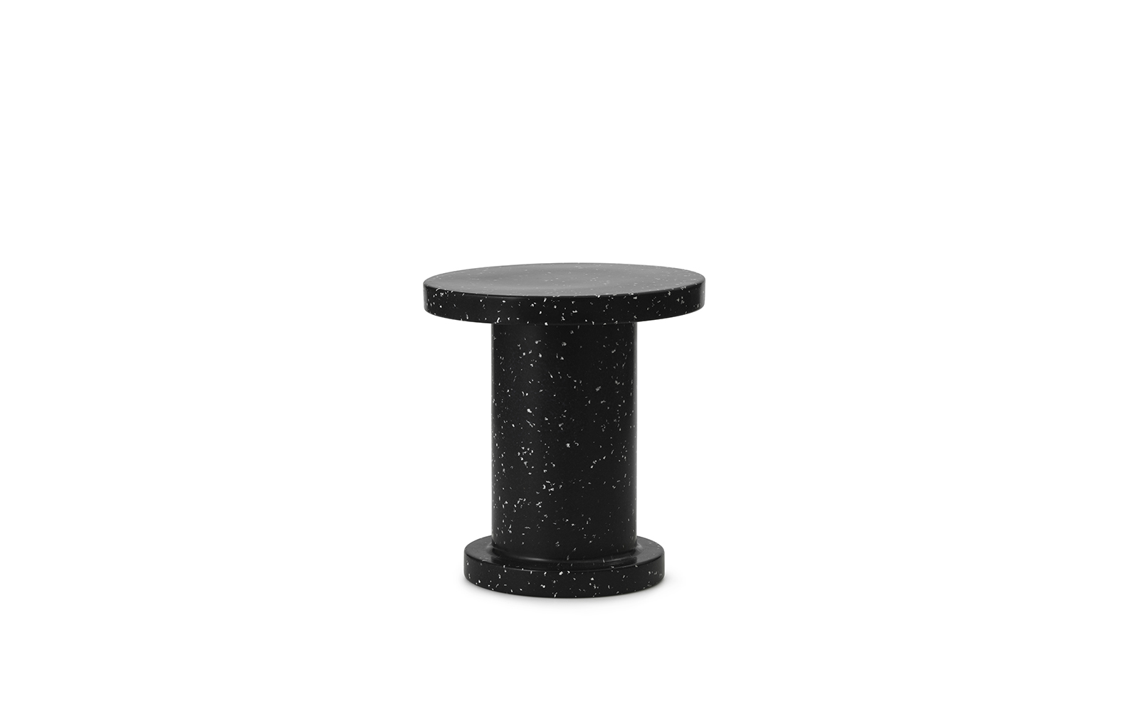 Block Table Ø45 cm White