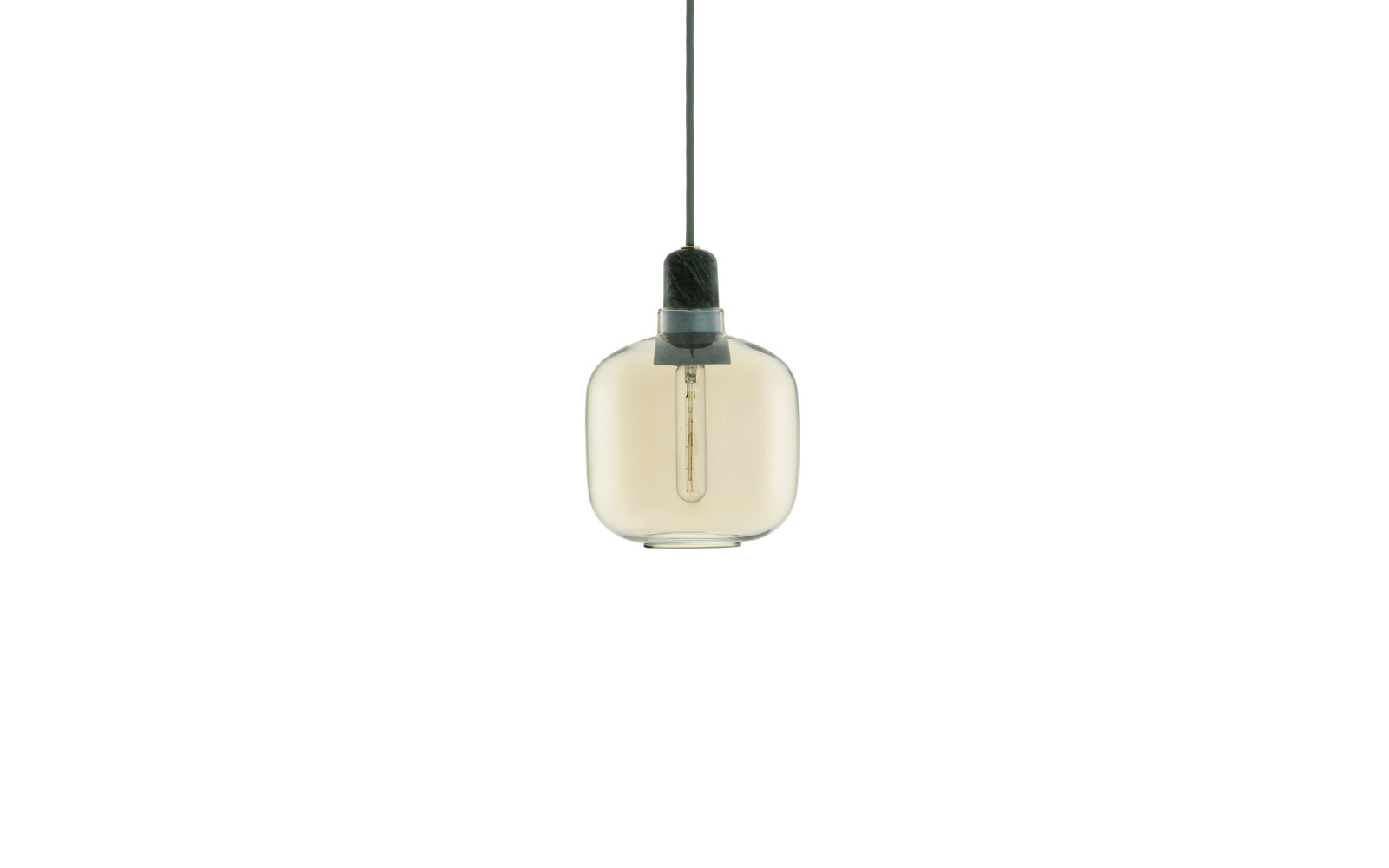 Amp Lamp Large EU Gold/Green